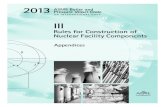 III - BSB Edge · 2013 ASME Boiler and Pressure Vessel Code AN INTERNATIONAL CODE III Rules for Construction of Nuclear Facility Components Appendices 16. 2013 ASME FINAL Covers_III