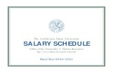 The California State University SALARYSCHEDULE2003/06/10  · 0440 EQUIPMENT SYSTEMS SPECIALIST -12 R09 7002 EQUIPMENT TECHNICIAN I, ELECTRO-MECHANICAL R09 7003 EQUIPMENT TECHNICIAN