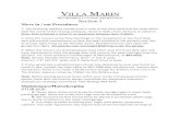 VILLA MARIN · 2017. 12. 7. · VILLA MARIN RETIREMENT LIVING REDEFINED Section I Move in / out Procedures 1. The incoming resident should leave a note at the front desk and the sales
