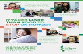 It takes more than food to stop uk hunger€¦ · individuals to our 2015 overseas Christmas Box appeal. January 2016 Coventry Foodbank merged with The Trussell Trust to establish