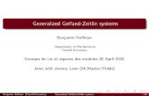 Generalized Gelfand-Zeitlin systems€¦ · 28/4/2020  · Benjamin Ho man (Cornell University) Generalized Gelfand-Zeitlin systems Groupes de Lie et espaces des modules 28 April