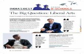 The Big Question: Liberal Arts or Management? · MBA CURRICULUM In the first IN THE COUNTRY year of MBA, core subjects in quantitative & economic sciences should be augmented by humani
