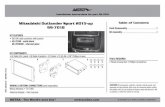 Mitsubishi Outlander Sport 2015-up Table of …metraonline.com/files/products/INST99-7018_web.pdf99-7018 2 Dash Disassembly 1. Unsnap and remove the radio trim panel. (Figure A) 2.