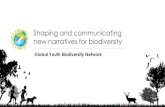 Shaping and communicating new narratives for ... - cbd.int · The Global Youth Biodiversity Network (GYBN) is an international network of youth organizations and individuals from