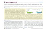 Dual-Functional ROMP-Based Betaines: Effect of Hydrophilicity … · 29/11/2011  · dx.doi.org/10.1021/la203683u | Langmuir 2012, 28, 666–675 Langmuir ARTICLE ARTICLE cc c