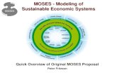 MOSES - Modeling of Sustainable Economic Systems MOSES · 2016. 7. 1. · 6 MOSES Project Important Points • World-leading Modelica modeling, simulation, and analysis techniques