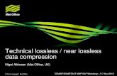 Technical lossless / near lossless data compression DPCM for the lossless compression of hyperspectral
