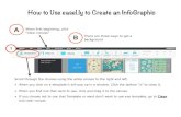 How to Use easel.ly to Create an InfoGraphic · • Click on the easel.ly infographic tab • Click in the white space to the left of your canvas • Hold in the Control key while