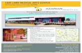 FAIR LAWN MEDICAL ARTS CENTER Infor- · John M. Azarian, SM, RX, roker jazarian@azariangroup.com (201) 444 (201) 444-7111 x27 The Azarian uilding 6 Prospect Street Midland Park, NJ