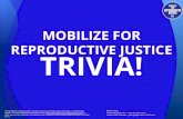 REPRODUCTIVE JUSTICE TRIVIA!pennsylvanianow.org/.../2018/04/Reproductive-Justice-Jeopardy-Gam… · HISTORY REPRO FACTS $100 $100 $100 $100 $100 $100 $200 $200 $200 $200 $200 $200