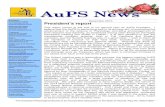 AuPS Newsaups.org.au/Newsletter/201512.pdf · 2015. 12. 15. · December 2015 President’s report. This report comes at the end of my second year as AuPS President. I believe that