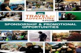 SPONSORSHIP & PROMOTIONAL OPPORTUNITIES...SPONSORSHIP OPPORTUNITIES Designation Presenting Major Supporting Contributing Basic Booth Number of Sponsorships Available (1) Available