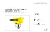 Safety instructions - VEGABAR BR5*.C? ; VEGABAR BR6*.C?€¦ · The VEGABAR BR5*/6*.C… consist of an electronics housing with integrated oscillator, a process ﬁtting element and