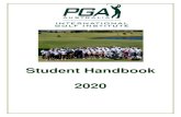 Student Handbook 2020 · 2020. 3. 16. · ©The International Golf Institute Pty. Ltd. T/A PGA International Golf Institute Date: 31.10.2019 ABN: 35 114 344 366 RTO No: 31270 CRICOS