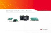 Interface Modules and Adapters - Keysight€¦ · Remote PC PCIe Host Desktop Adapters for PXIe and AXIe Systems • M9048A PCIe desktop PC adapter: x8, Gen 2 • M9048B PCIe Host