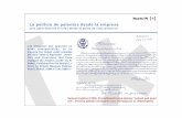 Patentes empresa transparencias - UB · ¿Dónde patentar? En mi opinión, una estrategia recomendable para una empresa española pequeña o mediana es: (1) Presentar la solicitud