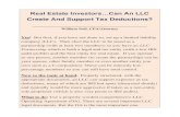 Real Estate Investors…Can An LLCfiles.ctctcdn.com/86f9b7e6001/3df80bf0-21cb-46dc-a27b-d383b16f1c7a.pdf · authorizes these tax saving strategies and elections. This is powerful!