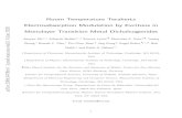 Room Temperature Terahertz Electroabsorption Modulation by … · 2020. 6. 9. · Room Temperature Terahertz Electroabsorption Modulation by Excitons in Monolayer Transition Metal