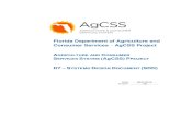 Florida Department of Agriculture and Consumer Services ... - Syst… · Florida Department of Agriculture and Consumer Services – AgCSS Project D7 – Systems Design Document (SDD)