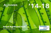 Israel AgFunder Report FINAL - GreenAgri...Through media and research, AgFunder has built a community of over 50,000 members and subscribers, giving us the largest and most powerful