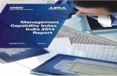 Management Capability Index · Capability Index (MCI) for India - as an effort to measure the management capability of professionals in the country, and as an assessment of the challenges