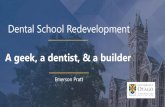 Dental School Redevelopment · New Dental School - Dental School redevelopment planned for last 20 years - Finally got underway in 2015 with ground-breaking 2016 - Just for fun: -