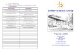 Description Birtley Medical Groupbirtleymedicalgroup.nhs.uk/wp-content/uploads/... · Dr Sead Beso BM University of Southampton 2009 Dr Karuna Saieshwar MBBS Newcastle 2004 Diabetes,