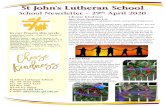 School Newsletter 29th April 2020 · School Newsletter – 29th April 2020 Gadischke Family – Kate Yr 7, Sarah Yr 6, Ellie Yr 3 Gakuo Family – Ian Yr 8, Nicole Yr 4 ... Due to