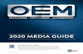 2020 MEDIA GUIDE - pmg-production.s3.amazonaws.com...Contact your PMMI Media Group sales representative to reserve space. 401 N. Michigan Ave., Suite 300 Chicago, IL 60611 • 312-222-1010