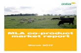 MLA co-product market report - Meat & Livestock Australia · 2017. 4. 5. · Cheek meat was $1.13/kg dearer compared to the corresponding period last year, averaging $6.98/kg and