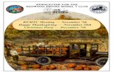 NEWSLETTER FOR THE REDWOOD EMPIRE MODEL …...2 Published Monthly by The Redwood Empire Model T Club (REMTC) P.O. Box 1058 Forestville, CA 95436 (An Official Non-Profit Chapter Of