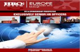 2014 Sponsorship Prospectus EXCLUSIVELY SENIOR HR OFFICERS · 2014. 9. 23. · Have your logo printed in the event brochure and promoted on the website. HRO Today Forum Europe EVENT