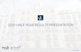 2020 HALF YEAR RESULTS PRESENTATION...2020/07/24  · 2020 HALF YEAR RESULTS PRESENTATION July 24, 2020 2 HIGHLIGHTS 48 LEASES SIGNED IN H1 2020 WITH A RELETTING SPREAD OF +24.92%