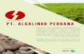 Brosur PT Algalindo€¦ · PT Algalindo Perdana, an Indonesian company has been in the seaweed and carrageenan business for over 30 years. The company has large seaweed