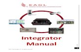 Integrator Manual · Drawing 1, Integrator, Simplified System Interconnect In the basic concept shown above, ONLY the EAGL System Control Unit and Gateway(s) require direct or wired