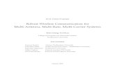 Robust Wireless Communication for Multi-Antenna, Multi ...Multi-Antenna, Multi-Rate, Multi-Carrier Systems Triet Dang Vo-Huu College of Computer and Information Science Northeastern