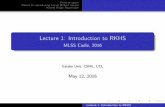 Lecture1: IntroductiontoRKHSlearning.mpi-sws.org/mlss2016/slides/cadiz16_1.pdf · Featurespace BasicsofreproducingkernelHilbertspaces KernelRidgeRegression Lecture1: IntroductiontoRKHS
