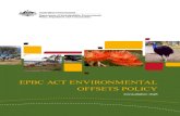 EPBC ACT ENVIRONMENTAL OFFSETS POLICYenvironment.gov.au/system/files/pages/99f3973a... · This draft Environmental Offsets Policy has four key aims, which are to: 1. ensure the efficient,