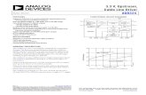 3.3 V, Upstream, Cable Line Driver Data Sheet AD8324€¦ · 3.3 V, Upstream, Cable Line Driver Data Sheet AD8324 Rev. C Document Feedback Information furnished by Analog Devices