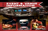 EVENT & VENUE - The Pinttoronto.thepint.ca/Pint-Venue-Brochure.pdf · EVENT & VENUE INFORMATION 2017/18 2 A/V SERVICES MINIMUM SPENDING REQUIREMENTS VENUE INFORMATION The Pint Public