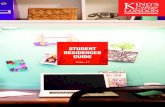 STUDENT RESIDENCES GUIDE - King's College London · Life in our residences is an important part of your student experience, and our dedicated Residence Life Team and wardens will