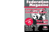 Federation Magazine - Microsoftbtckstorage.blob.core.windows.net/site29/TheFED Publications/Fede… · 3 Federation Magazine 29 Federation Magazine 29 2 Cover Feditorial The cover