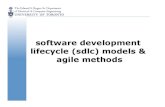 software development lifecycle (sdlc) models & agile methodsmatt/csc444/lectures/csc444f15... · development team is face-to-face conversation. • working software is the primary