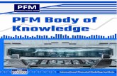 PFM Body of Knowledge Curriculum Guideline for PFM ... PFM Body of Knowledge (PFM BOK) is developed
