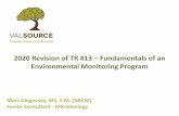 2020 Revision of TR #13 Fundamentals of an Environmental ... · CCS in Support of EM Program A better solution. Delivered. PDA Midwest –August 2020 M. Glogovsky –ValSource, Inc.