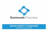 Published July 2018 - Gwinnett Chamber of Commerce · Page 4 PRIMARY LOGO The Gwinnett Chamber logo was designed to depict the vision statement of the organization: The Gwinnett Chamber