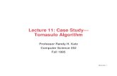 Tomasulo AlgorithmLecture 11: Case Study—ricardo/Courses/AdvTopCompSys/Material/tomasulo... · RHK.F95 3 Another Dynamic Algorithm: Tomasulo Algorithm • For IBM 360/91 about 3