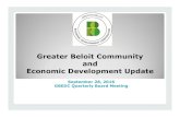 Greater Beloit Community and Economic Development Update · Riverside Energy Center Alliant Energy proposed natural gas-fueled generating station-Town of Beloit Riverside Energy Center