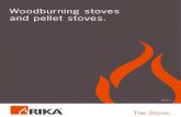 Woodburning stoves and pellet stoves. - Tapis · 2011. 10. 14. · The RIKA pellet stove combustion chambers have extra thick walls. This permits not only very high temperatures but