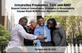 Integrating Prevention, Care and ADAP · STD/STI Screenings Dr. Leo Moore Sexual Health Intake History Dr. Quintin Robinson ... NASTAD Meeting July 30 2015 Mayflower Renaissance Hotel,
